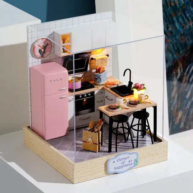 DIY Doll House - Kitchen Of Happiness